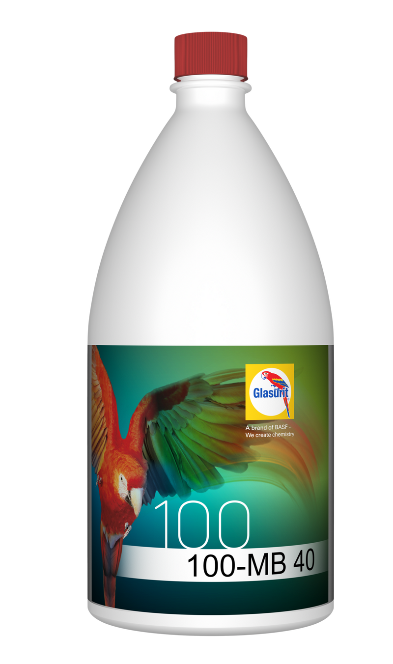 Glasurit 100 line paint bottle