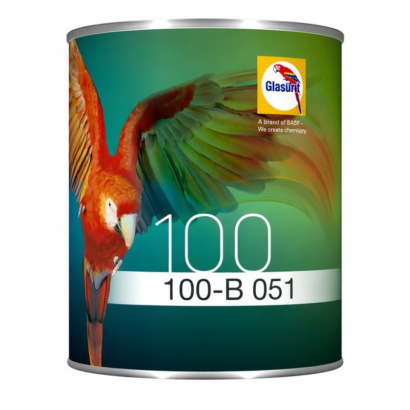 Glasurit 100 line paint can