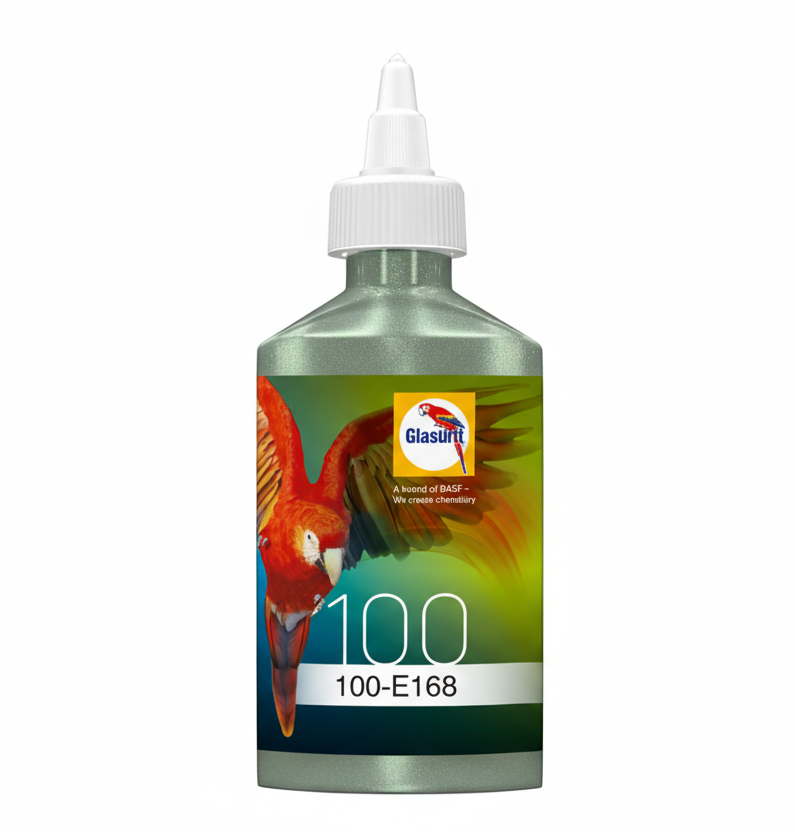 Glasurit 100 line paint bottle