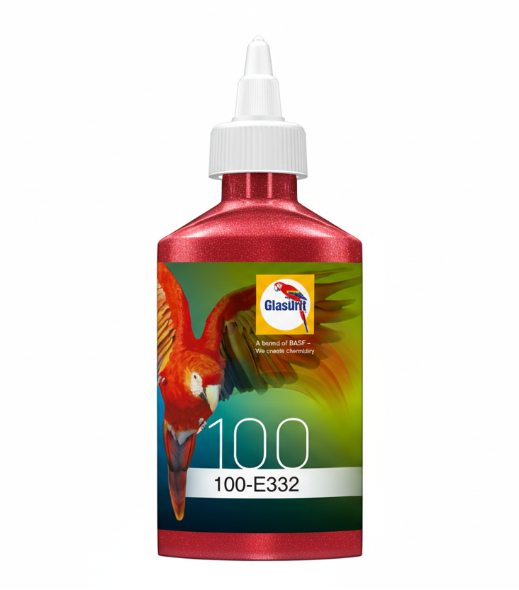 Glasurit 100 line paint bottle