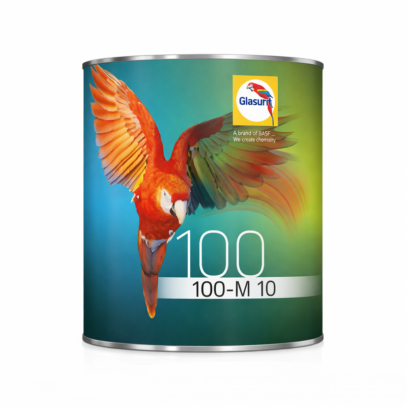 Glasurit 100 line paint bottle