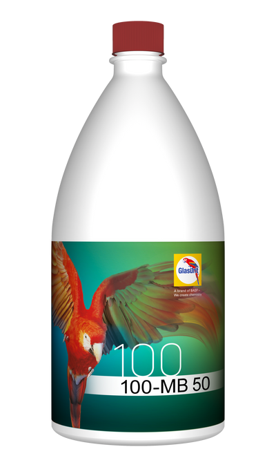 Glasurit 100 line paint bottle