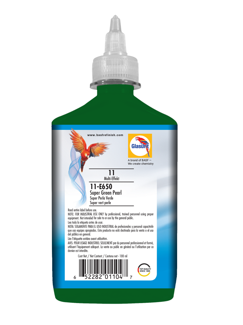 bottle of glasurit pearl