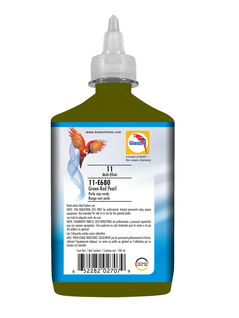 bottle of glasurit pearl