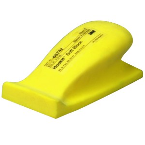 3M 05742 Hookit™ Soft Hand Block 2-3/4 in × 5 in for automotive and surface preparation