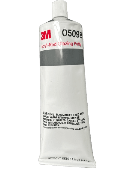 3M 05098 Acryl Putty red 14.5 oz for automotive body repair and surface preparation