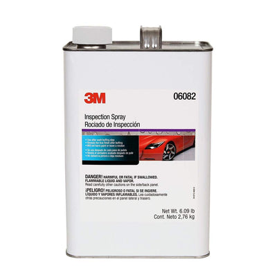 3M 06082 Inspection Spray 1 gallon for automotive paint inspection and surface cleaning