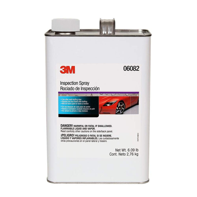 3M 06082 Inspection Spray 1 gallon for automotive paint inspection and surface cleaning