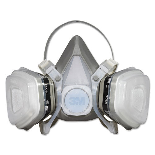 3M 07192 Dual Cartridge Respirator P95 medium for automotive refinishing and prep work
