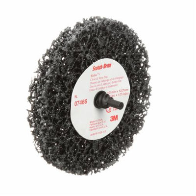 3M 07466 Scotch-Brite Roloc Clean and Strip Disc 4 inch for automotive surface preparation