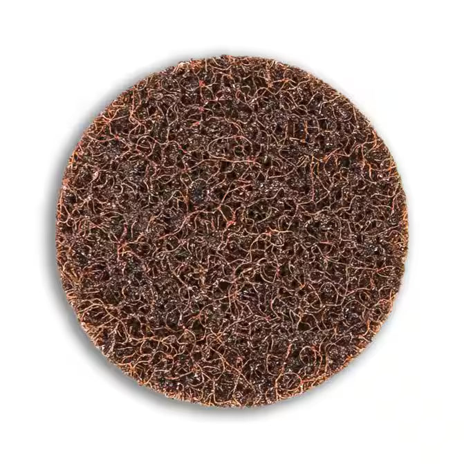 3M 07485 Scotch-Brite Roloc Surface Conditioning Disc brown coarse 3 inch for automotive prep