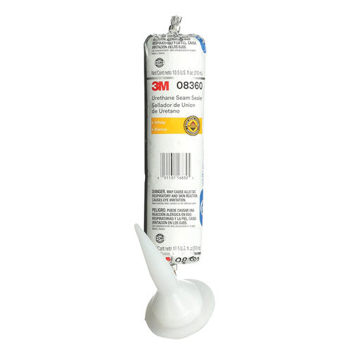 3M 08360 Urethane Seam Sealer white 310 mL cartridge for automotive repair