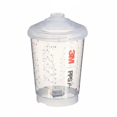 3M 26262 PPS Series 2.0 vented spray cup kit 400 mL 13.5 oz 200 micron 50 pack automotive paint system