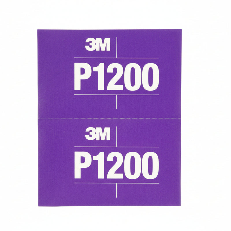 3M 34342 P1200 Hookit flexible abrasive sheet 5.5 inch x 6.8 inch 25 pack