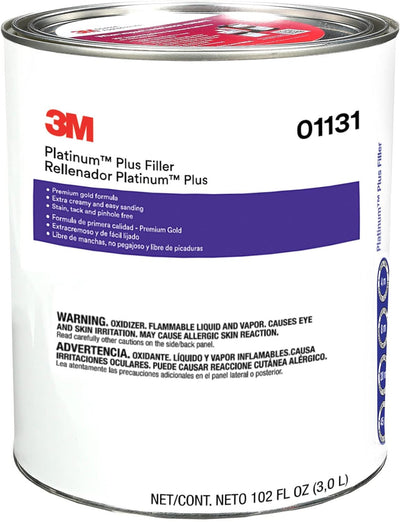 3M 01131 Platinum Plus Gold body filler automotive repair