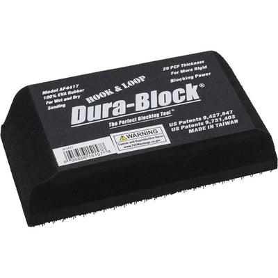 DURA-BLOCK AF4417 hook & loop wet & dry sanding block for professional surface preparation