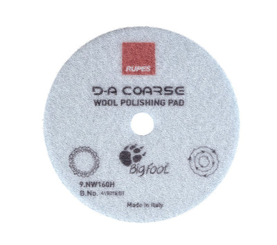 RUPES 9.NW160H 6 inch DA coarse wool polishing pad