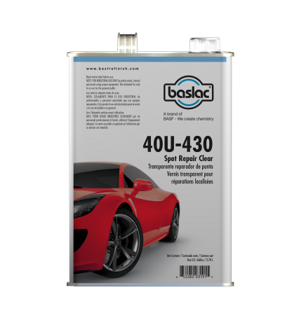 Baslac 40U-430 - Spot Repair Clear (1 Gallon)
