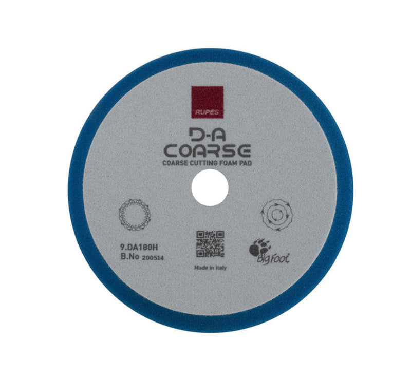 RUPES 9.DA180H 6 inch DA coarse cutting high performance foam pad