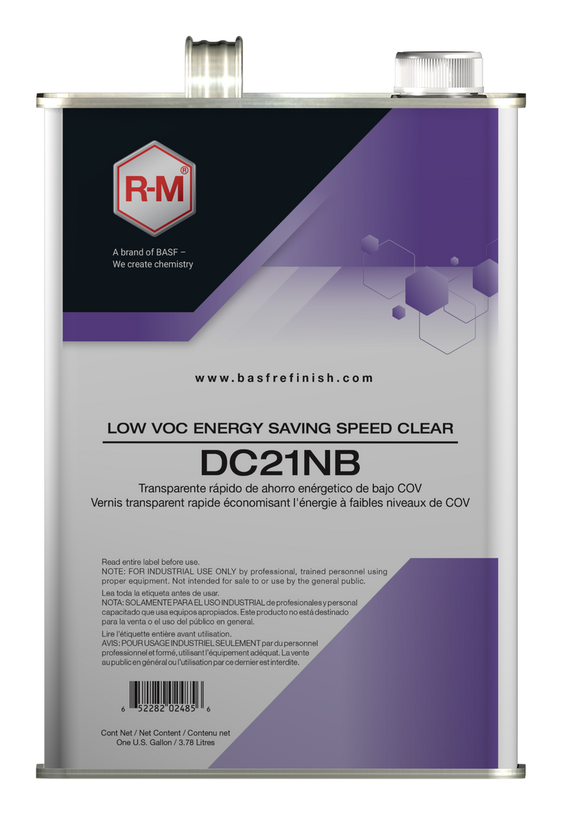 R-M DC21NB LVOC Energy Saving Speed Clear gallon container