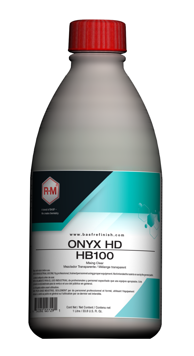 R-M HB100 waterborne mixing clear 1 liter container