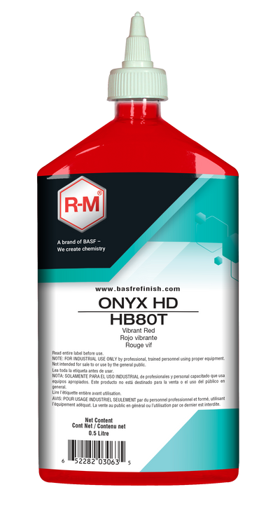 R-M HB80T - Vibrant Red (0.5L) – R-M