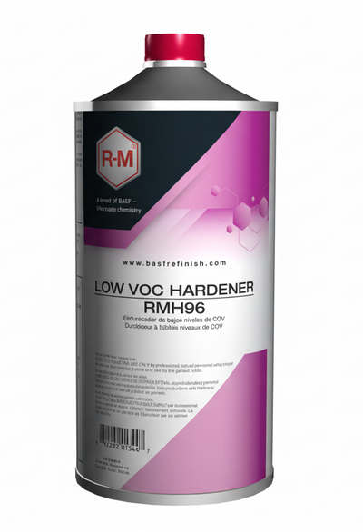 R-M RMH96 Low VOC Medium Hardener quart container for automotive refinishing