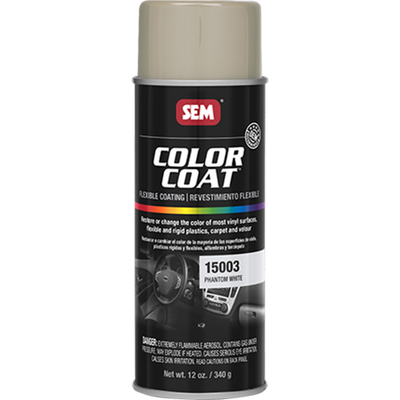 SEM 15003 – Color Coat™ Flexible Coating, Phantom White (16 oz Aerosol)