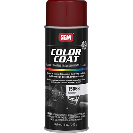 SEM 15063 – Color Coat™ Flexible Coating, Burgundy (16 oz Aerosol)