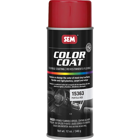 SEM 15363 – Color Coat™ Flexible Coating, Portola Red (16 oz Aerosol)