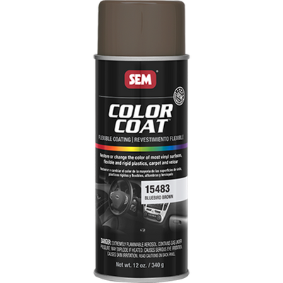 SEM 15483 – Color Coat™ Flexible Coating, Bluebird Brown (16 oz Aerosol)