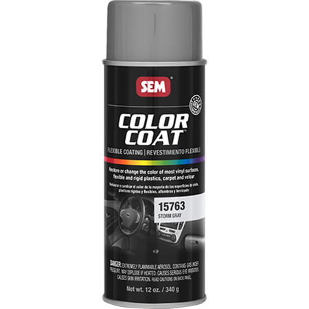 SEM 15763 – Color Coat™ Flexible Coating, Storm Gray (16 oz Aerosol)