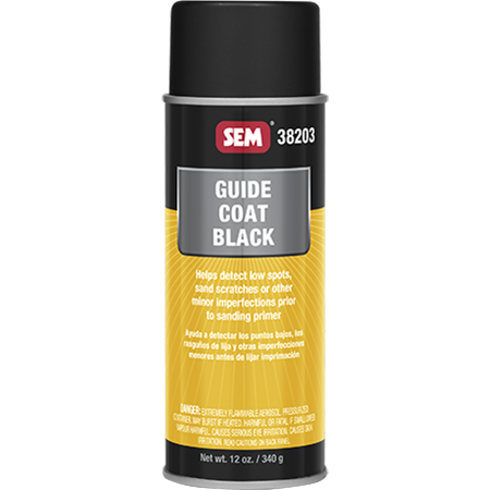 SEM 38203 – Guide Coat, Black (16 oz Aerosol)