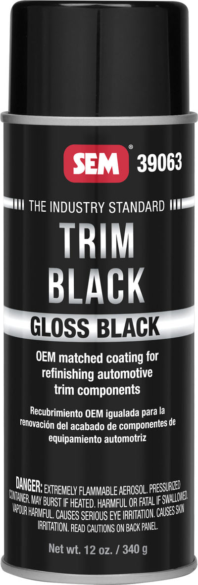 SEM 39063 – Trim Gloss Black (16 oz Aerosol)