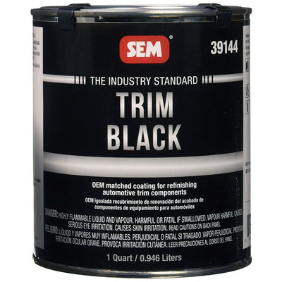 SEM 39144LV – Trim Black Low VOC (Quart)