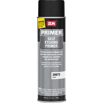 SEM 39673 – Self-Etching Primer, Black (16 oz Aerosol)