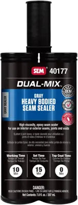 SEM 40177 – Heavy Bodied Seam Sealer, Gray (7 oz Cartridge)