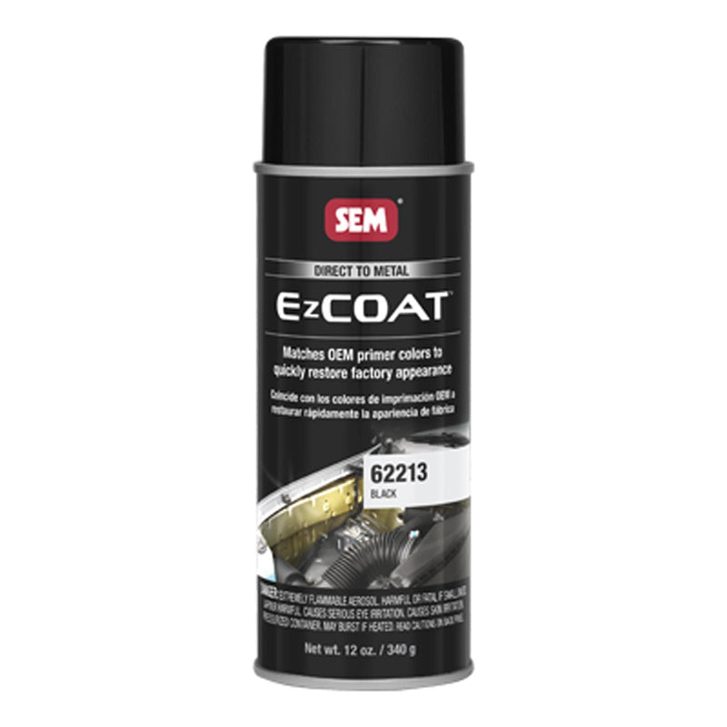 SEM 62213 – EZ Coat™ Direct-to-Metal Coating, Black (16 oz Aerosol)