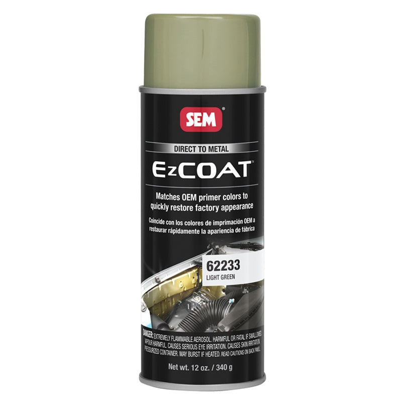 SEM 62233 – EZ Coat™ Direct-to-Metal Coating, Light Green (16 oz Aerosol)