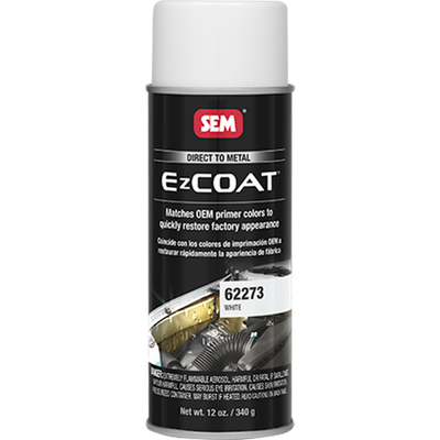 SEM 62273 – EZ Coat™ Direct-to-Metal Coating, White (16 oz Aerosol)