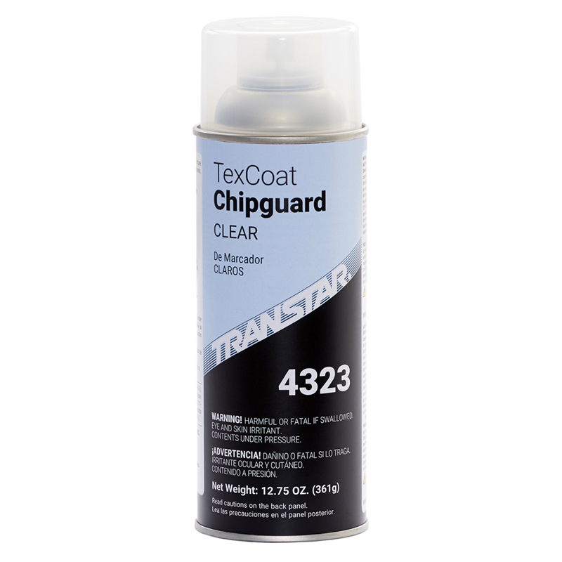Transtar 4323 – Tex Coat Chip Guard Clear (16 oz Aerosol)