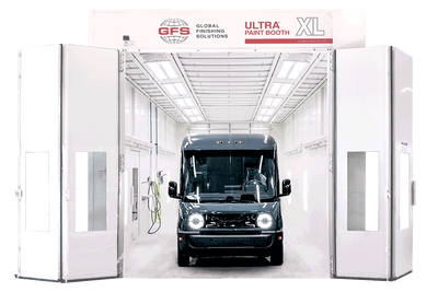 Global Finishing Solutions Ultra® XL Extended-Height Paint Booth