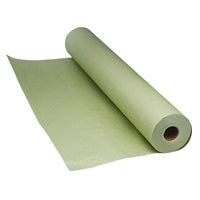 Green masking paper roll (36" x 750 ft) for paint booth and surface protection