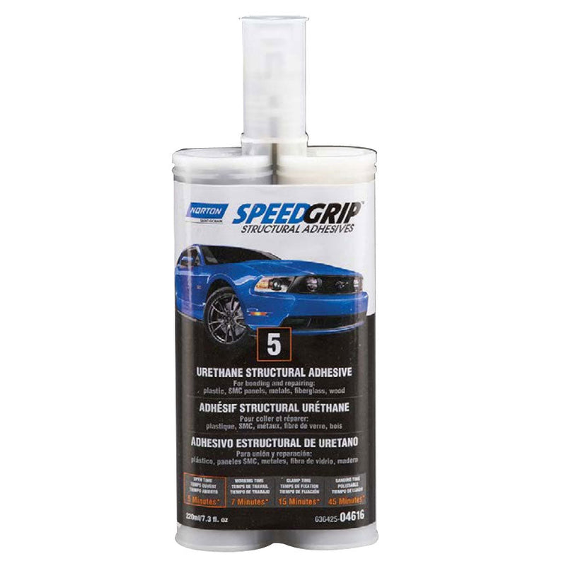 SpeedGrip urethane structural adhesive can on a white background