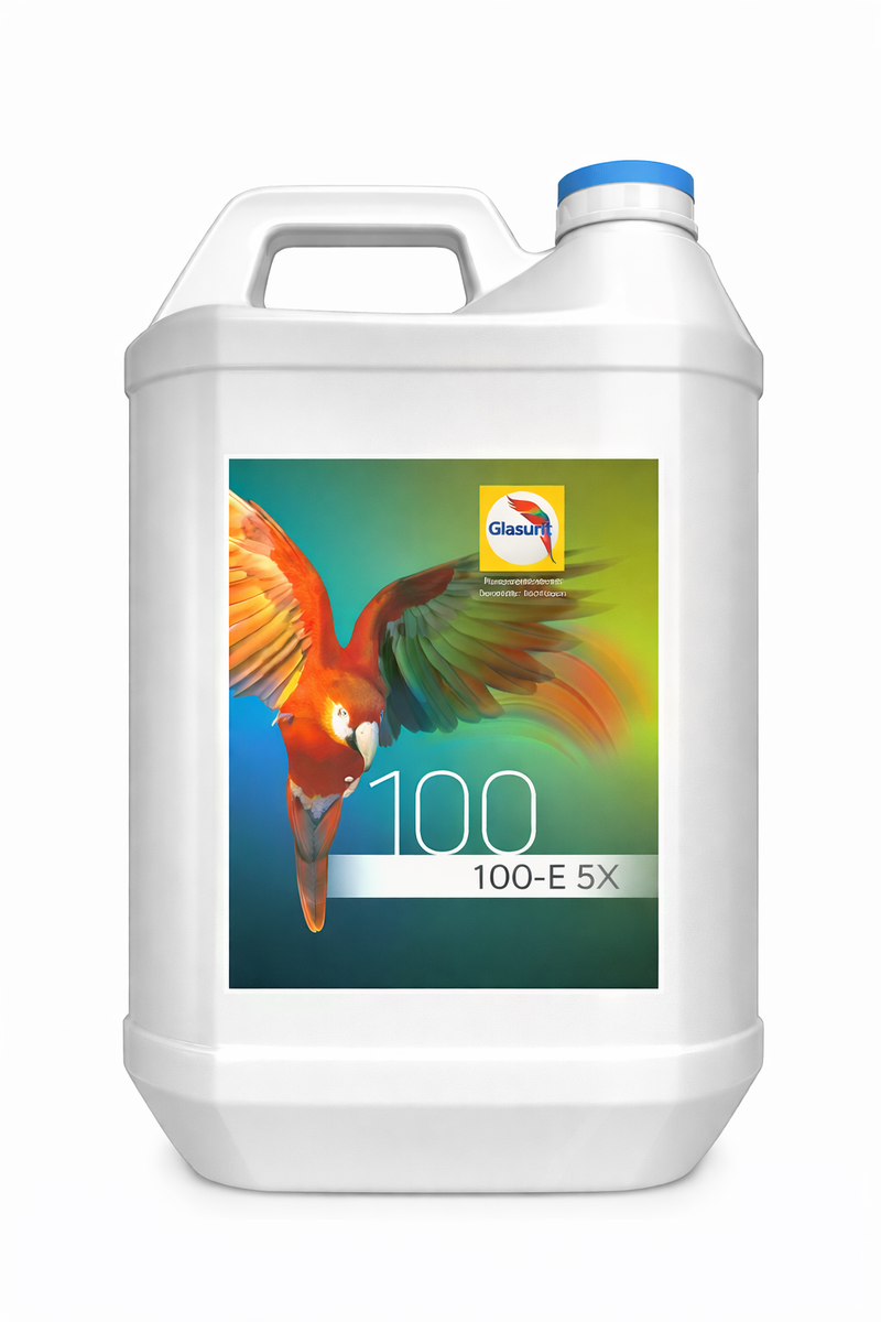 Glasurit 100 line paint bottle