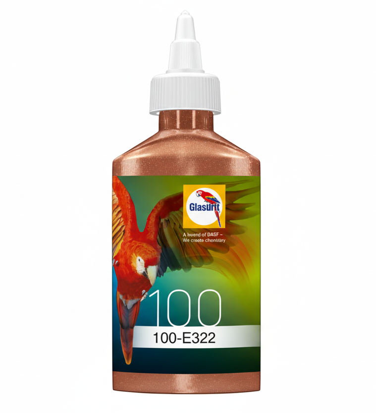 Glasurit 100 line paint bottle can