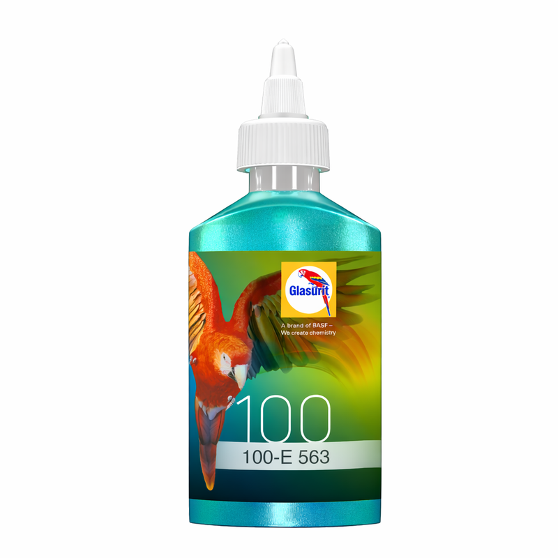 Glasurit 100 line paint bottle