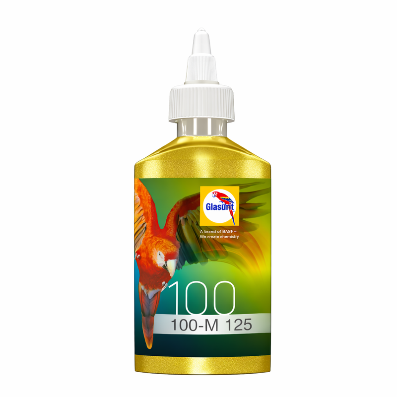 Glasurit 100 line paint bottle