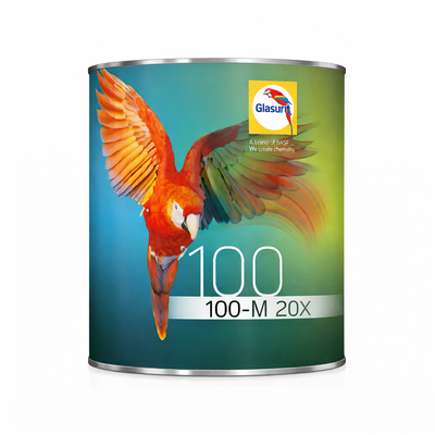 Glasurit 100 line paint can