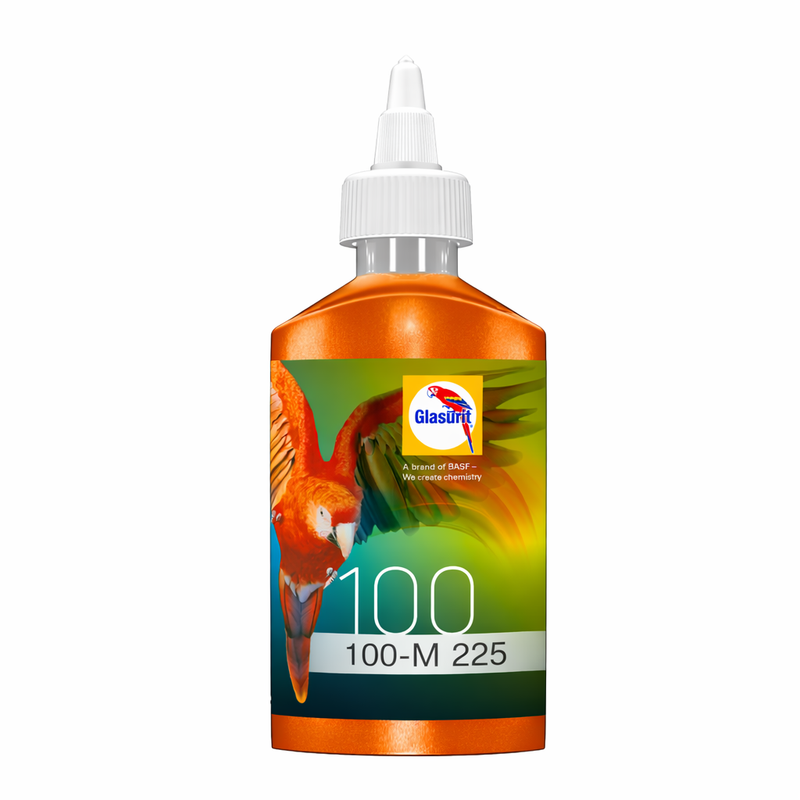 Glasurit 100 line paint bottle